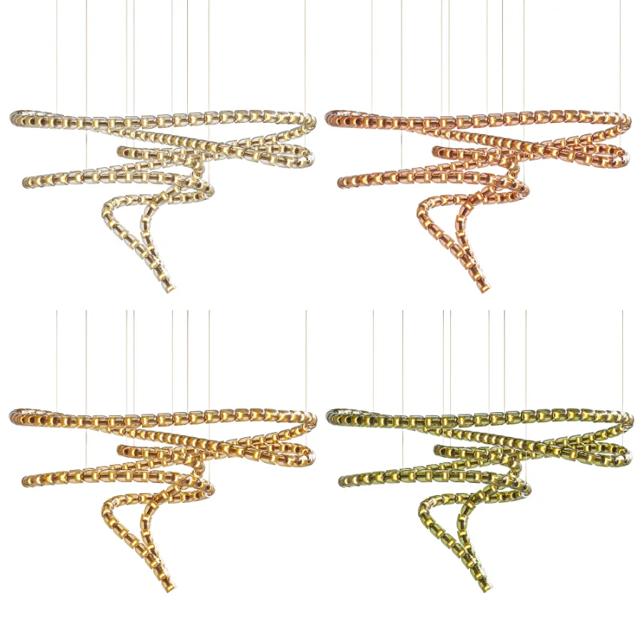 Gabriel Spiral LED Chandelier - Image 8