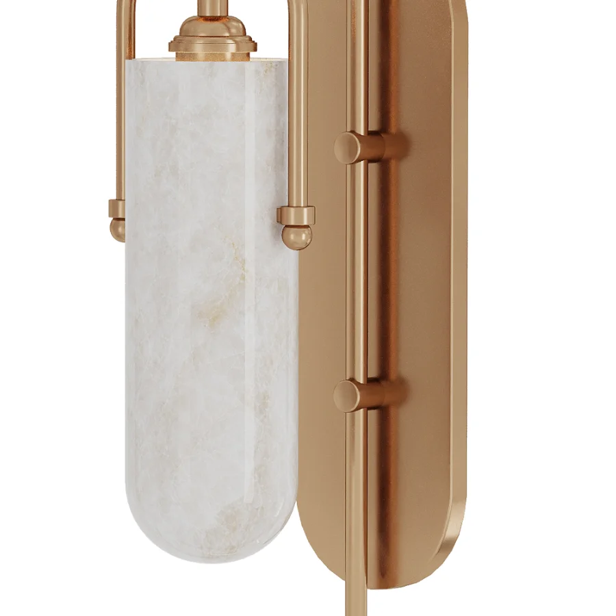 Rivington Alabaster Wall Sconce - Image 6