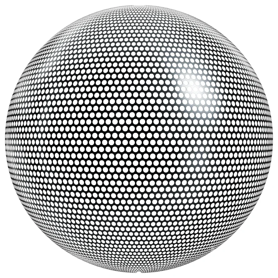FB327 Metal Patterned circular steel | PBR | 6MAT | 4K - Image 4