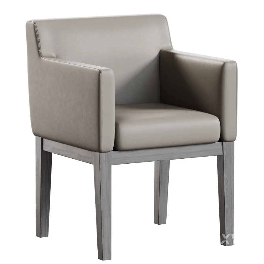 Morgan Track Arm Fabric Dining Armchair - Image 2