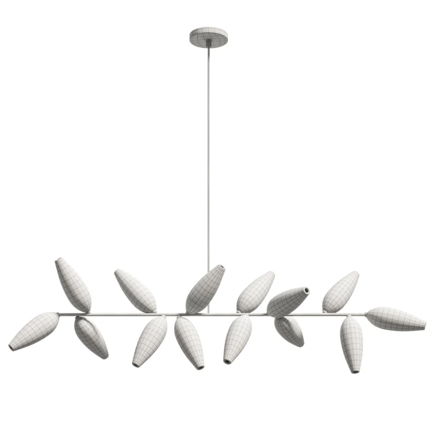 GEM BRANCH CHANDELIER 14 - Image 1