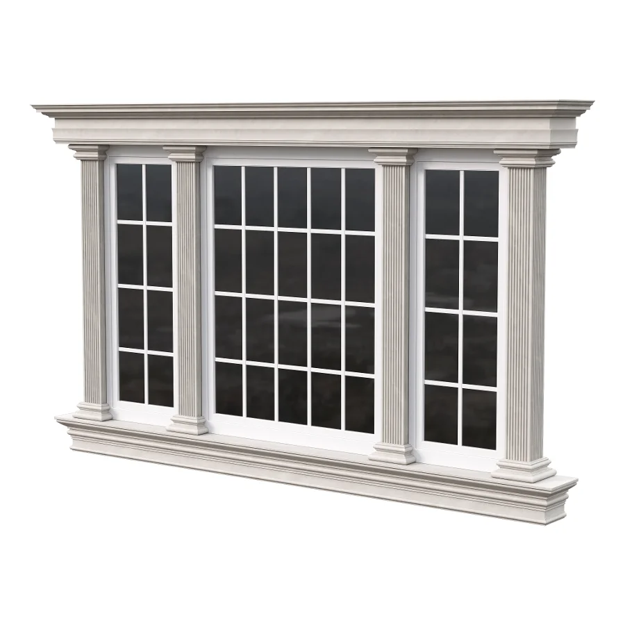 Architectural Classic Window 3D Model 18 - Image 3