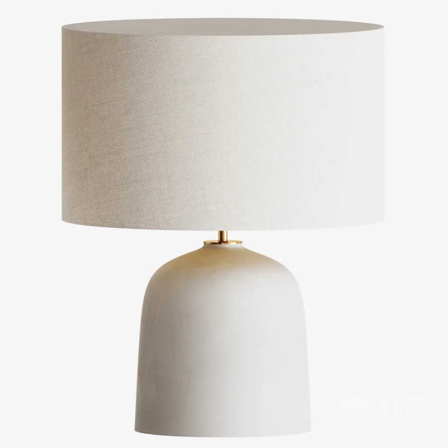 Table Lamp With Ceramic Base - Image 1