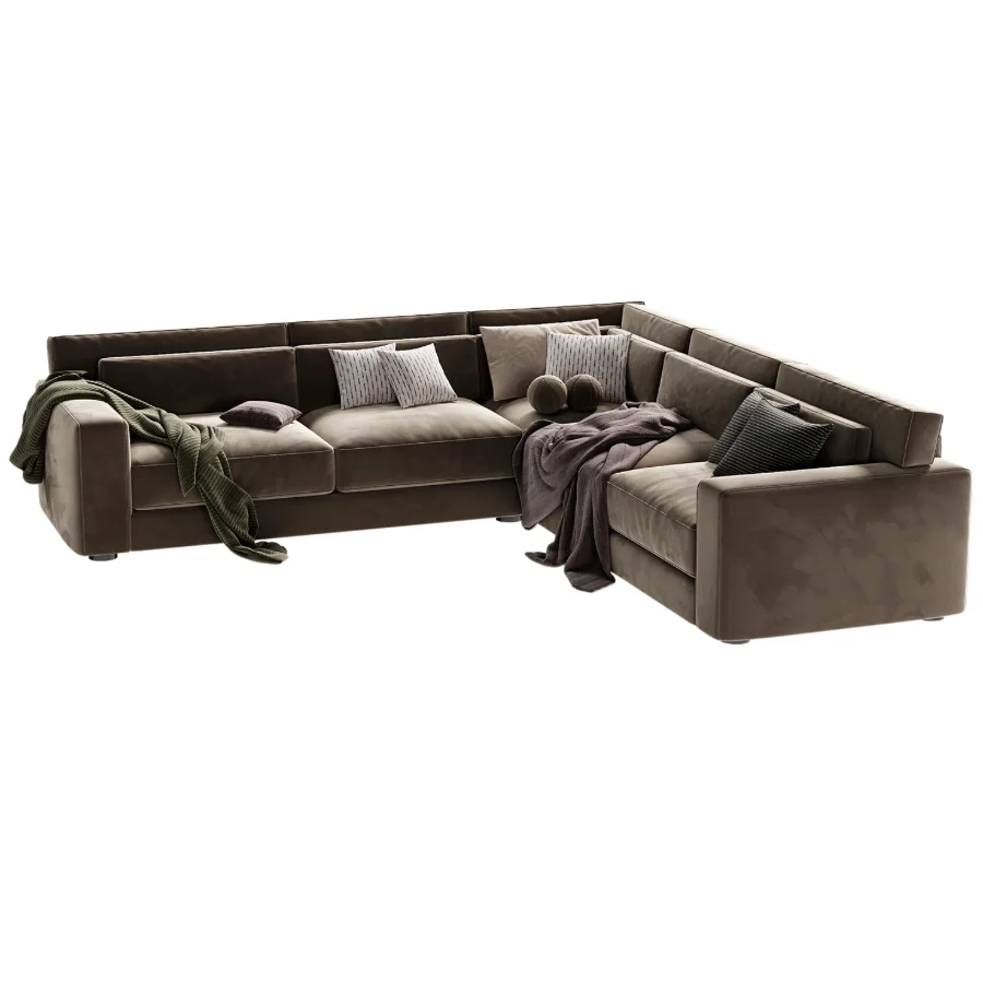 Retreat 3 Piece L Shaped Sectional Sofa - Image 6