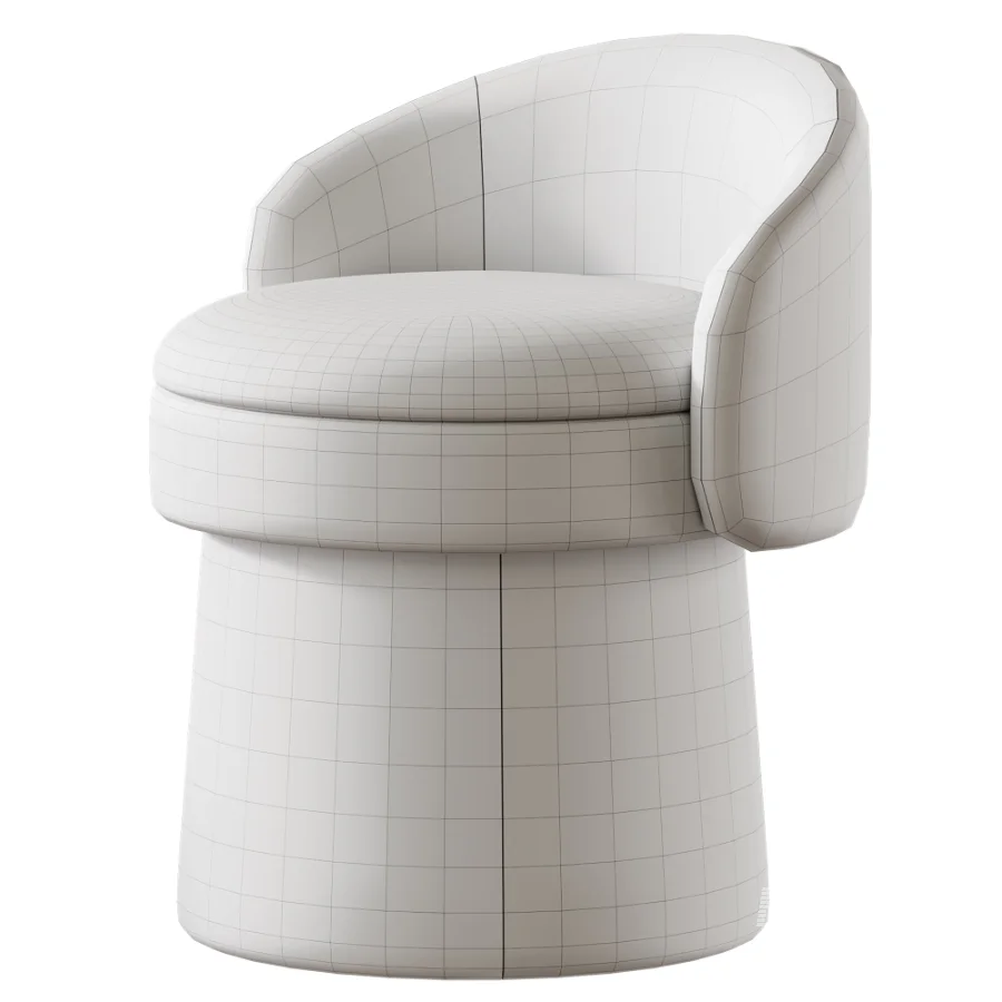 Ocotea Home Vanity Stool - Image 7