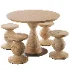Apex Table & Circus Stool | Riva1920 - Thumbnail 4