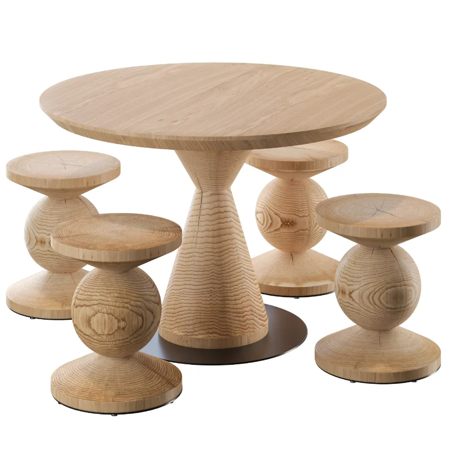 Apex Table & Circus Stool | Riva1920 - Image 4