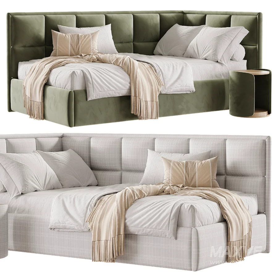 Childrens upholstered bed - Image 6