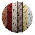 FB19 PBR Woven bamboo herringbone 4K - Thumbnail 1