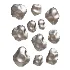Wall Decor Abstract Gold Blob - Thumbnail 1