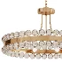 Gold Crystal Metal Chandelier - Thumbnail 4