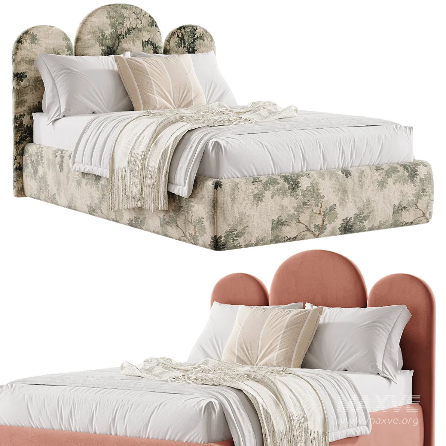 Upholstered Cloud Bed - Image 3