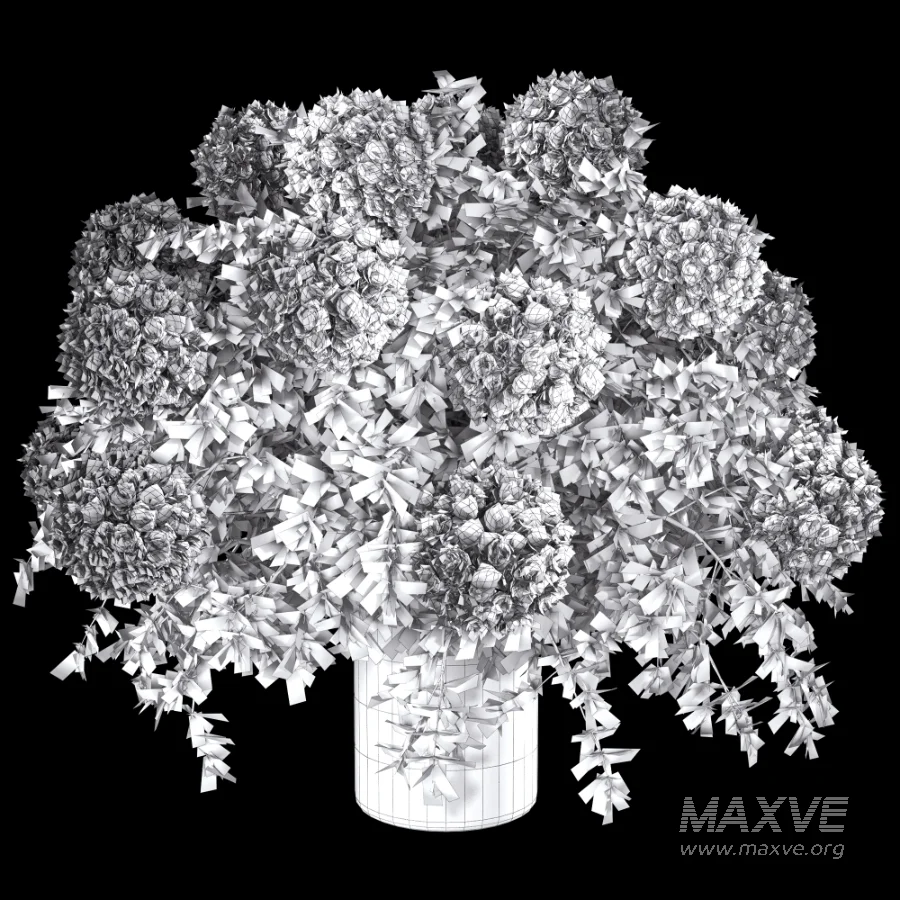 Bouquet of Flowers with Hydrangea 054 - Image 6