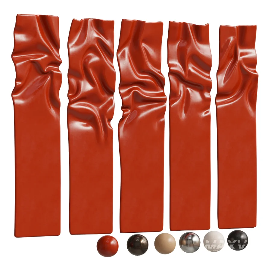 Modern Abstract Liquid Metal Wall Art 40 - Image 2