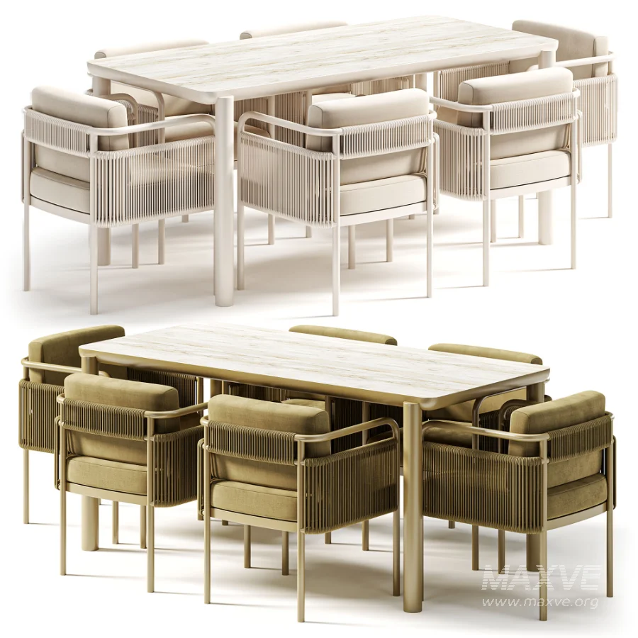 Garden Furniture Part Table Chairs - Image 1