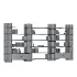 Modern Folding Bookshelf - Thumbnail 2