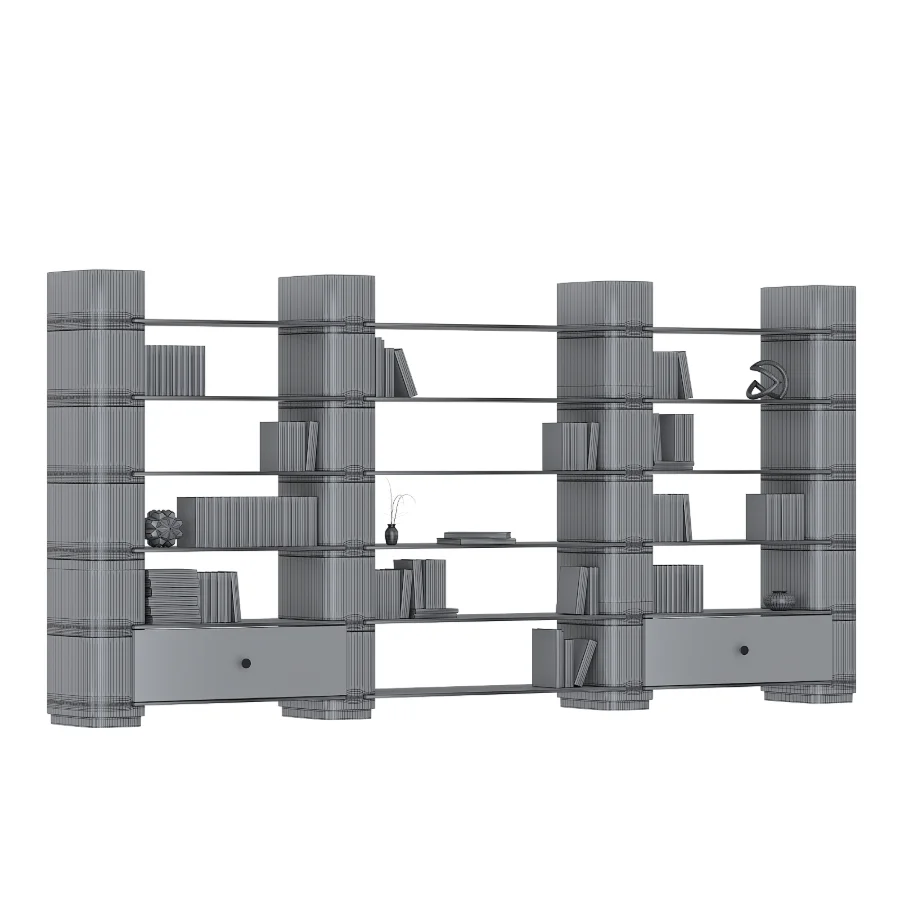 Modern Folding Bookshelf - Image 2