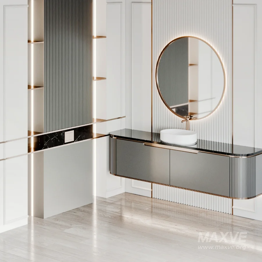 Bathroom furniture 136 - Image 5