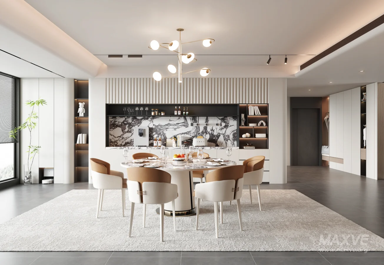 modern dining room - Image 1