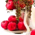 Pomegranate Cascade Fruit & Floral Arrangement - Thumbnail 2