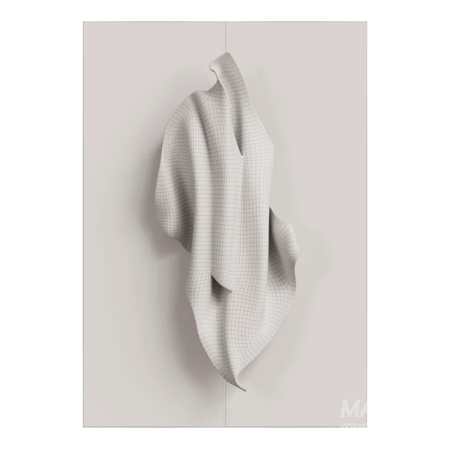 Wall Decor Abstract Golden Silk Flow - Image 3