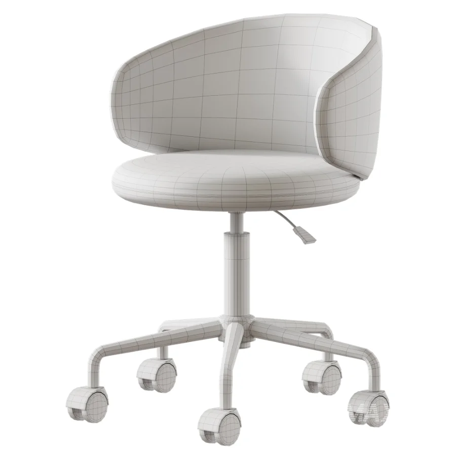 Home Office Swivel Armchair - Image 5