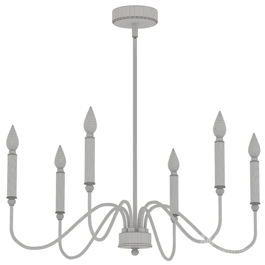 Tracen Dimmable Traditional Chandelier - Image 3