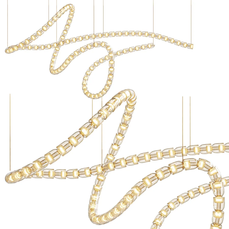 Gabriel Knot LED Chandelier - Image 6