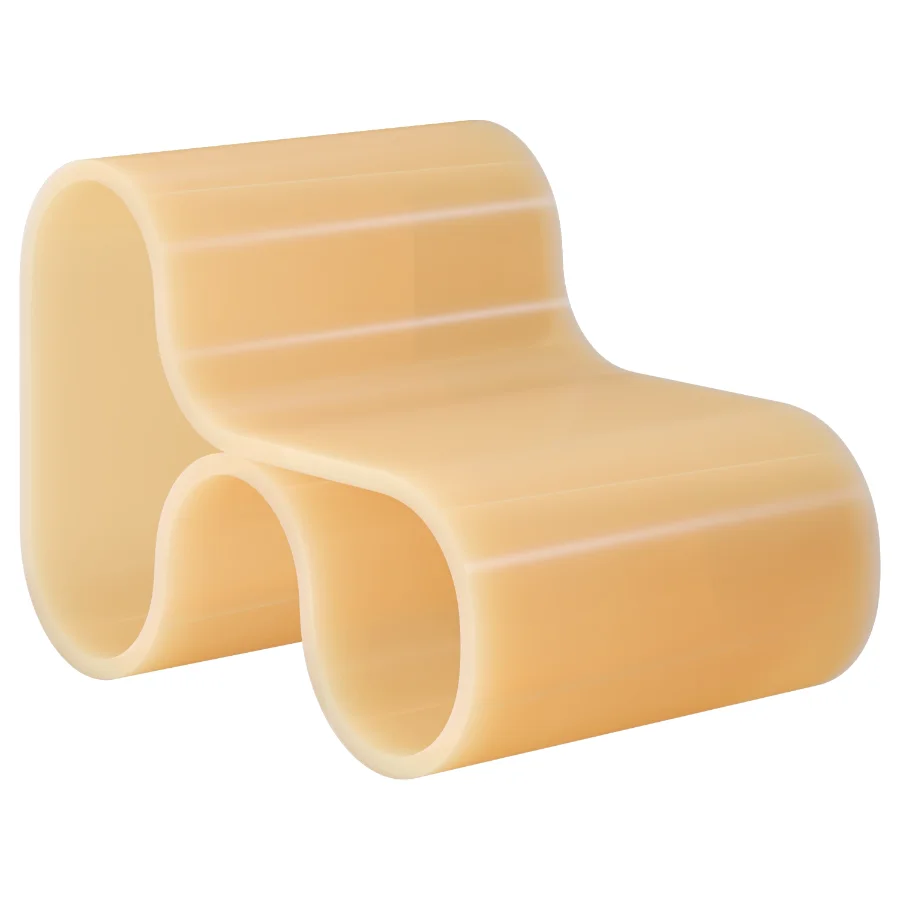 Eternity Lounge Chair Resin By Arda Yeniay | StudioTwentySeven - Image 2