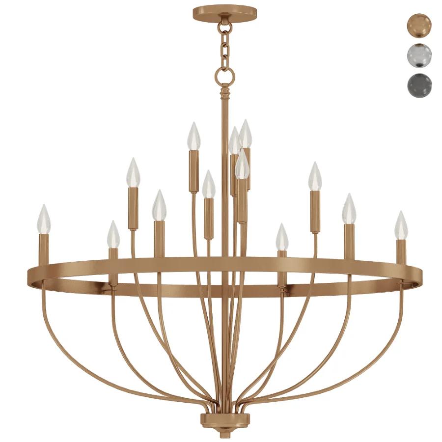 Graceful Curve Chandelier - Image 1