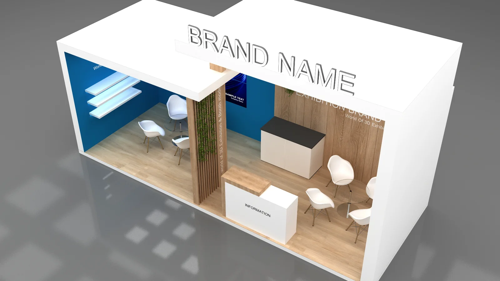 exhibition booth - Image 1