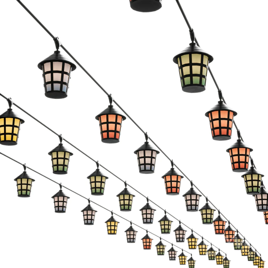 Editable Garland Outdoor String Lights 18 - Image 2