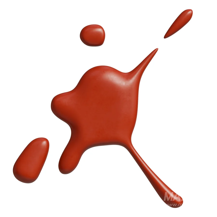 Wall Decor Liquid Chrome Splash - Image 3