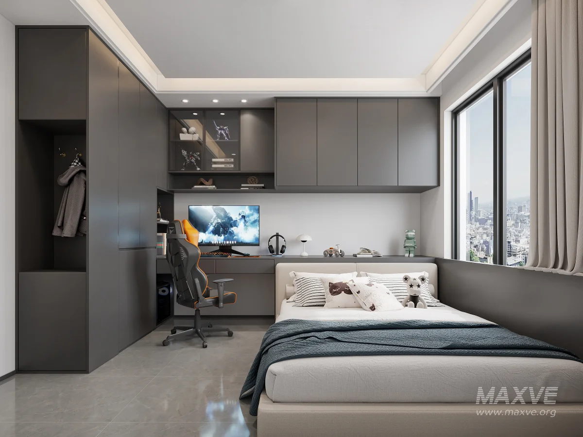 Modern bedroom - Image 1
