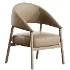 Japandi Accent Chair - Thumbnail 4