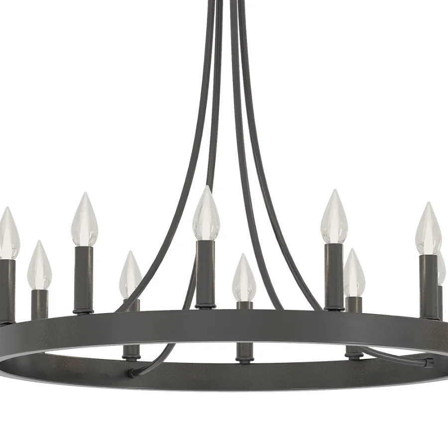Hendon Wagon Chandelier - Image 7