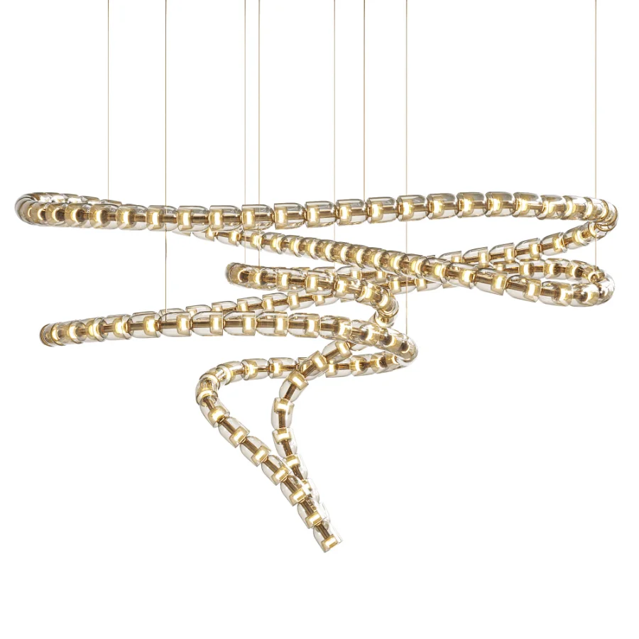 Gabriel Spiral LED Chandelier - Image 3