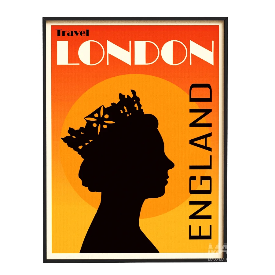 Abstract Portrait England - Image 1