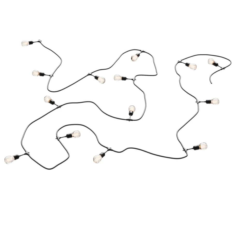 Editable Garland Outdoor String Lights 16 - Image 1