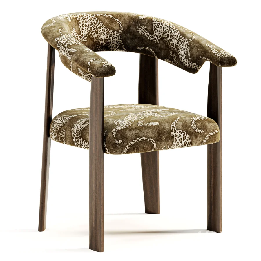 Afra Chair Upholstered by Baxter - Image 4