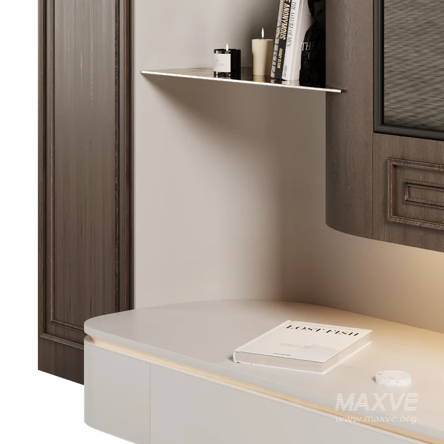 TV wall set 002 - Image 5