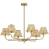 Boho Rattan Chandelier - Thumbnail 1