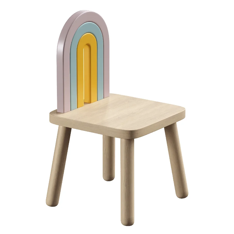 Rainbow Kids Chair - Image 2