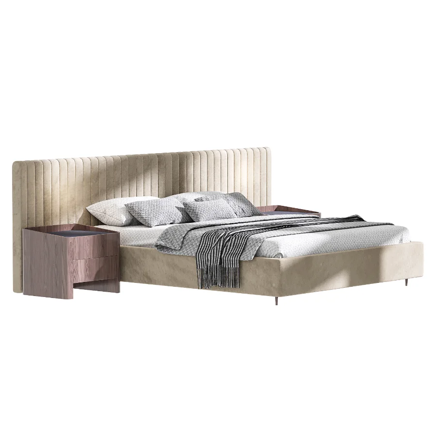 Modern Bed 02 - Image 2