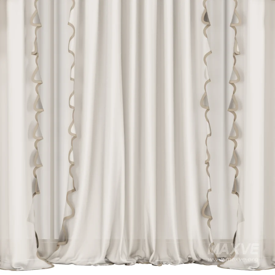 Silk and Cotton Curtain Set 126 - Image 3