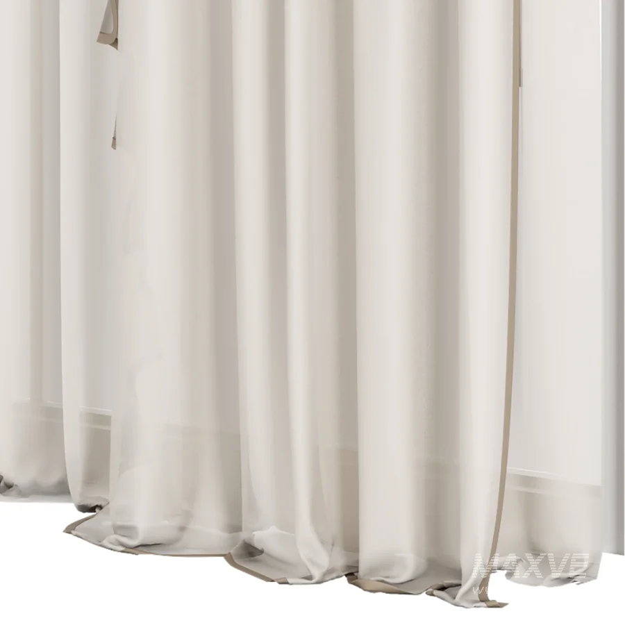 Silk and Cotton Curtain Set 127 - Image 5