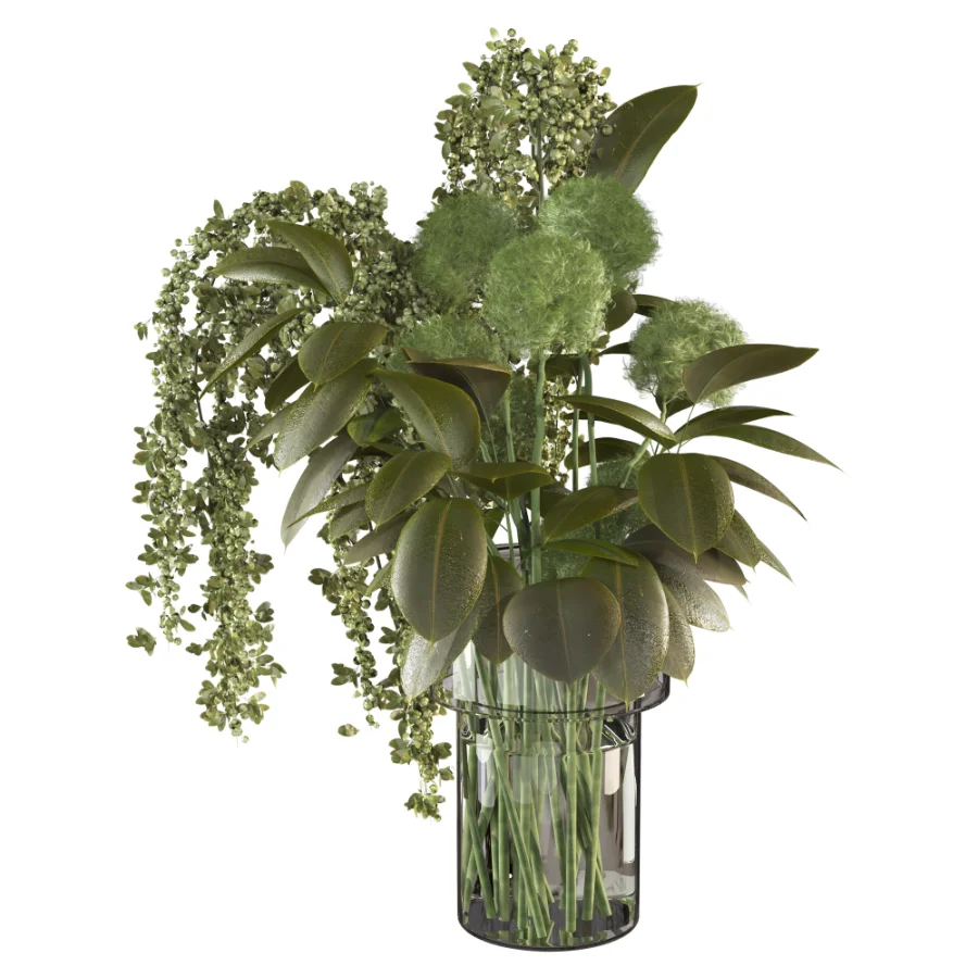 Verdant Cascade Arrangement 058 - Image 1