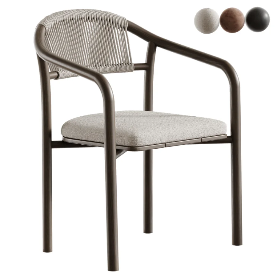 Marie Dining Armchair Covered - Image 1