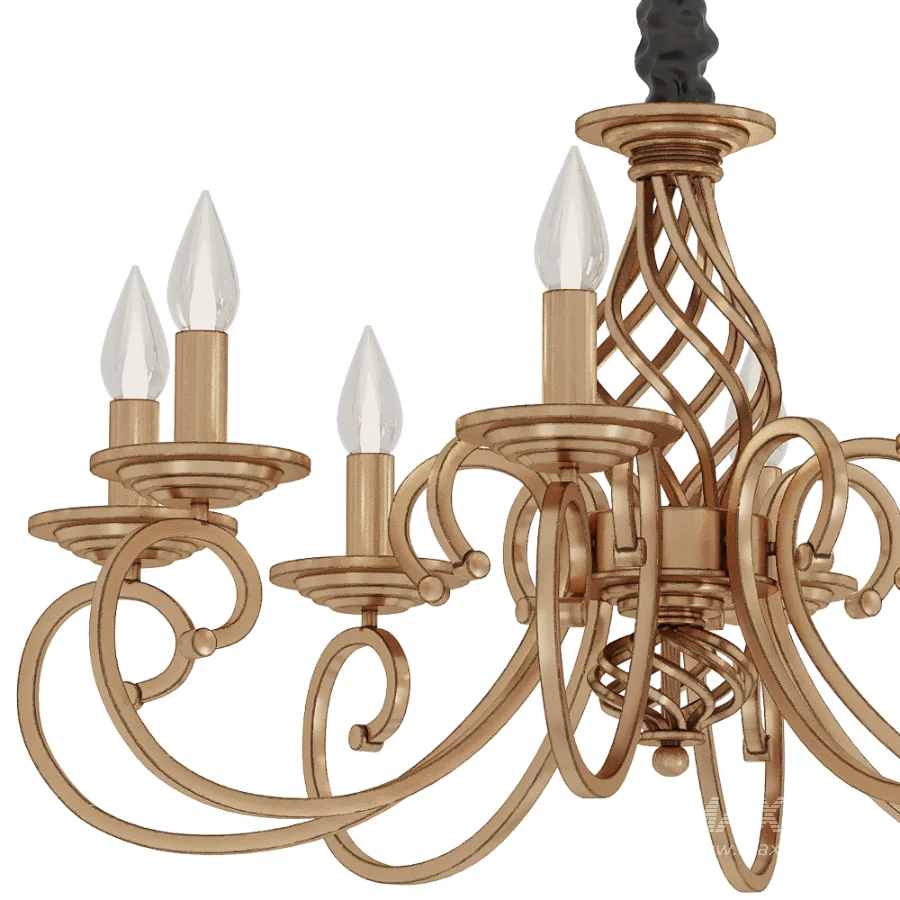 Dirksen Dimmable Empire Chandelier - Image 7