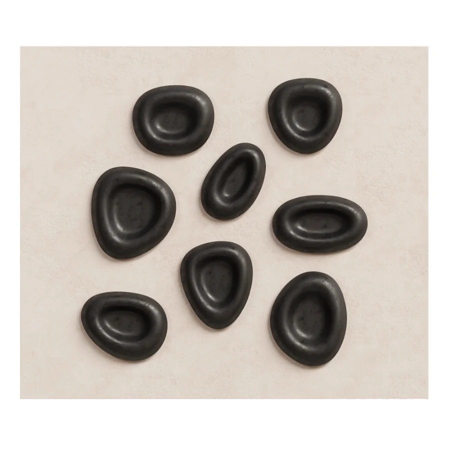 Modern Blue Ceramic Wall Decor and Sculptures - Image 1
